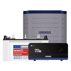 Luminous Inverter & Battery Combo with Trolley